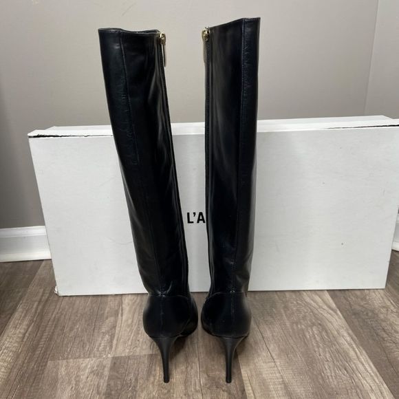 L'AGENCE Lena II Boot in Black EU38.5/ US 8.5 $695 - Picture 8 of 11